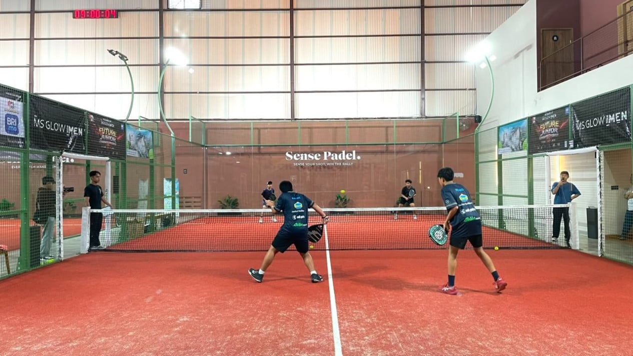 regenerasi-padel-indonesia,-150-atlet-junior-bersaing-di-future-junior-championship-2026