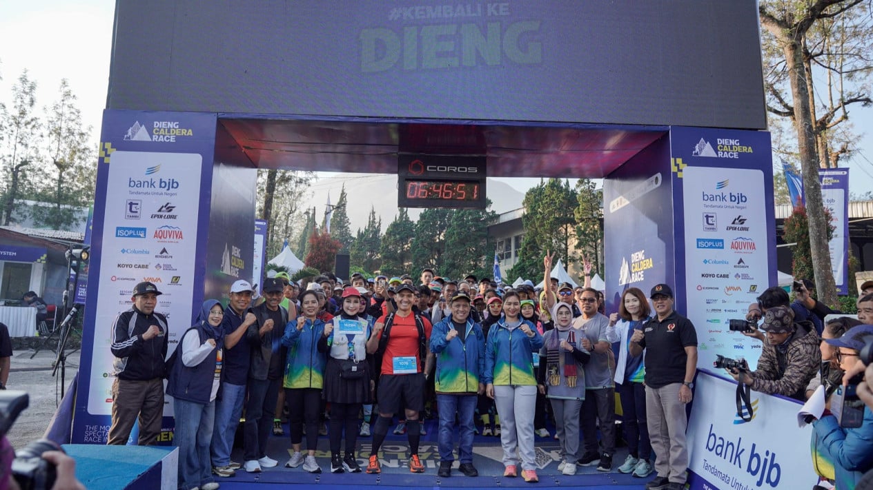 2.000-pelari-ramaikan-dieng-caldera-race-2026,-bank-bjb-perkuat-dukungan-untuk-sport-tourism