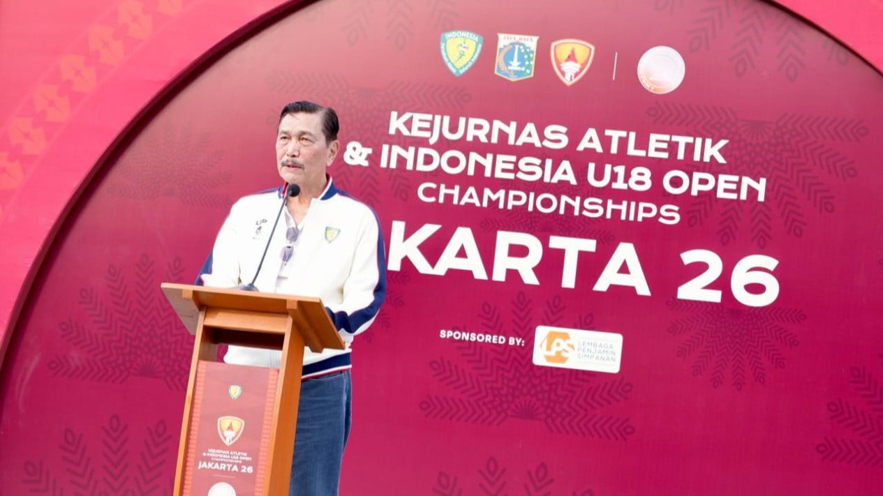 kejurnas-atletik-2026-resmi-bergulir,-luhut:-dari-sini-lahir-juara-masa-depan-indonesia